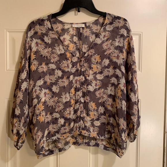 Nordstrom Tops - Cute Hinge Brand Semi Sheer Floral Top
